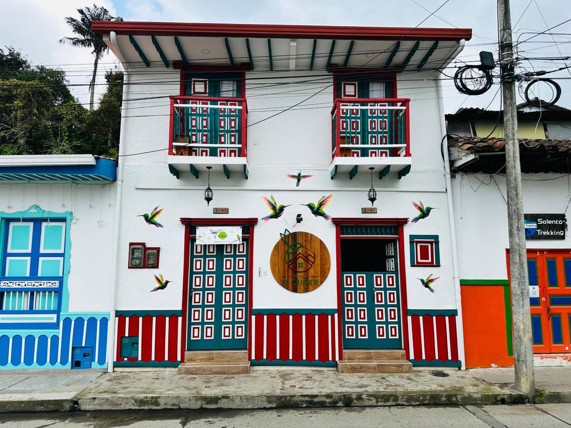 Hostal El Quinde Salento Kültér fotó